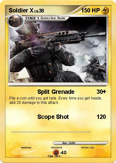 Pokemon Soldier X