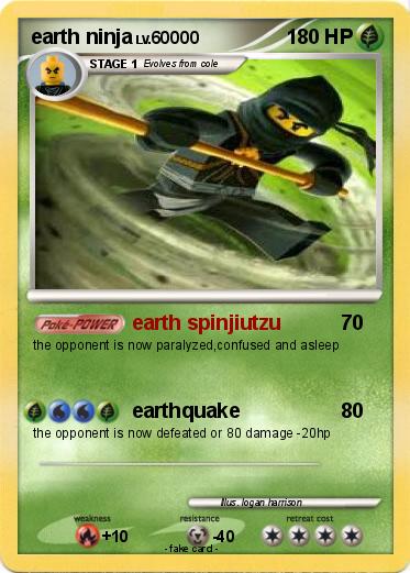 Pokemon earth ninja