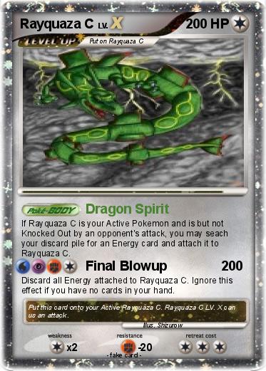 Pokemon Rayquaza C