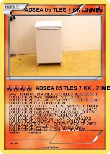 Pokemon ADSEA 05 TLES 7 KK . 2 IME