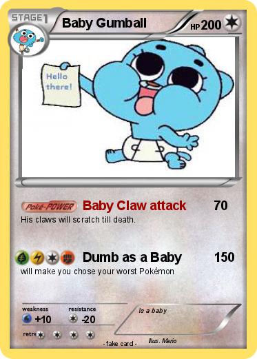 Pokemon Baby Gumball