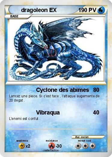 Pokemon dragoleon EX