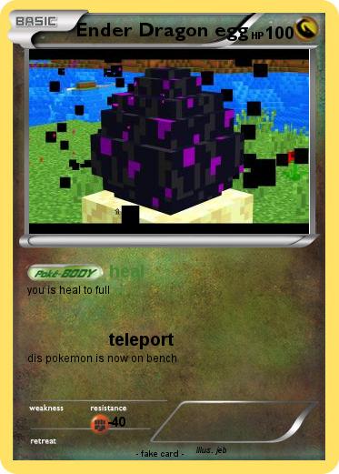 Pokemon Ender Dragon egg