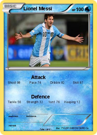 Pokemon Lionel Messi