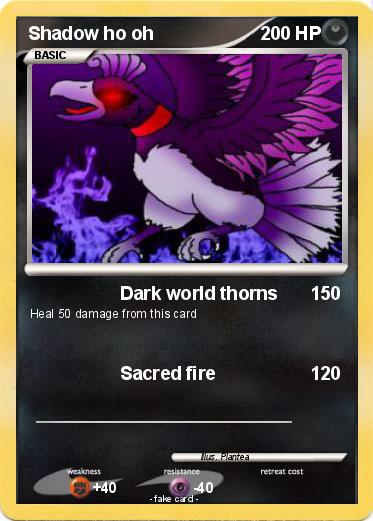 Pokemon Shadow ho oh
