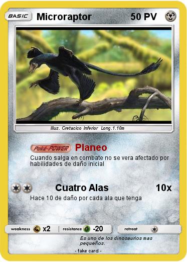 Pokemon Microraptor