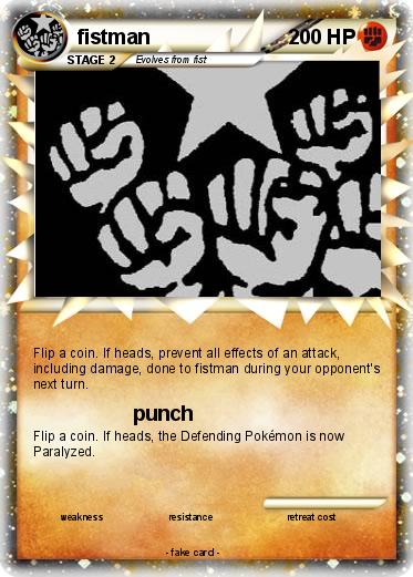 Pokemon fistman