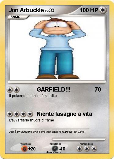 Pokemon Jon Arbuckle