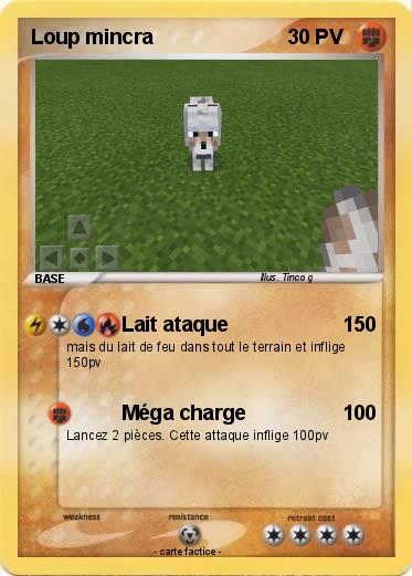 Pokemon Loup mincra