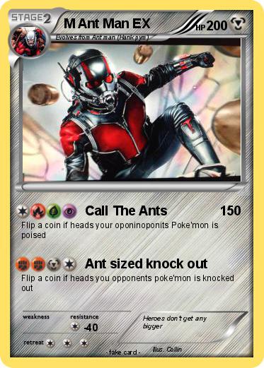 Pokemon M Ant Man EX