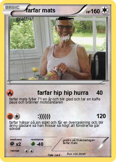 Pokemon farfar mats