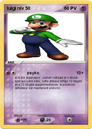 Pokemon luigi niv 50