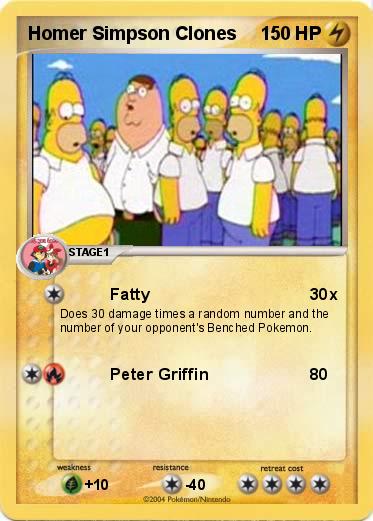 Pokemon Homer Simpson Clones