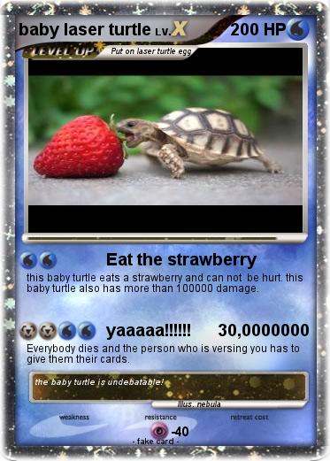 Pokemon baby laser turtle