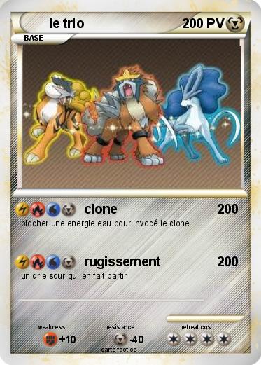 Pokemon le trio