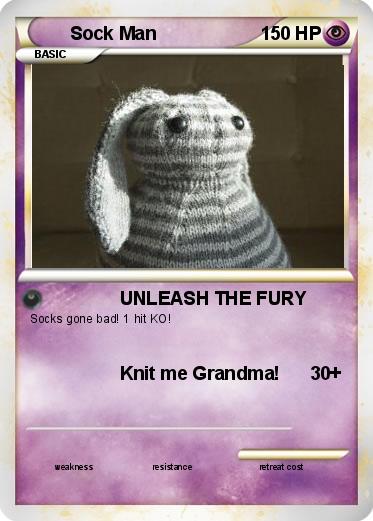 Pokemon Sock Man