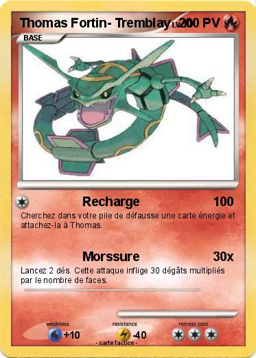 Pokemon Thomas Fortin- Tremblay