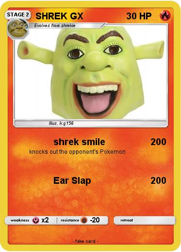 Pokemon SHREK GX