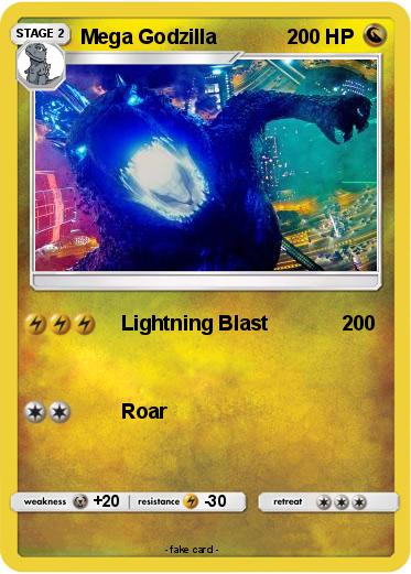 Pokemon Mega Godzilla