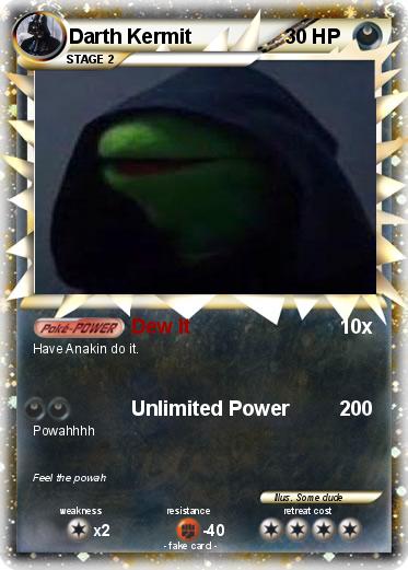 Pokemon Darth Kermit