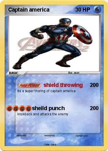 Pokemon Captain america