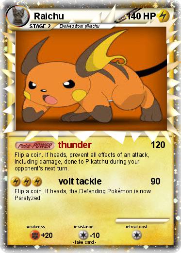 Pokemon Raichu