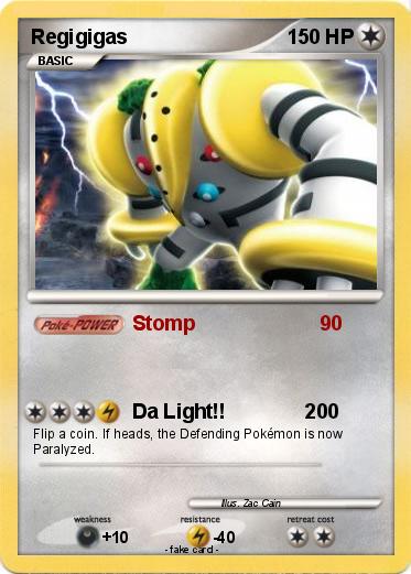 Pokemon Regigigas