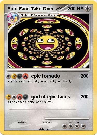 Pokemon Epic Face Take Over