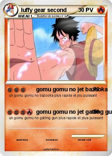 Pokemon luffy gear second