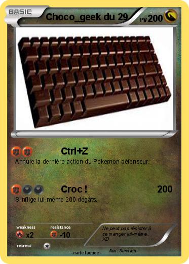 Pokemon Choco_geek du 29