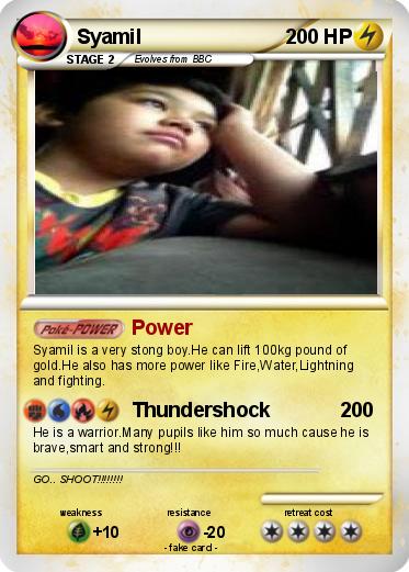 Pokemon Syamil