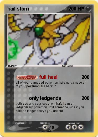 Pokemon hail storn