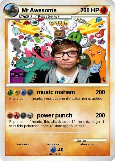 Pokemon Mr Awesome