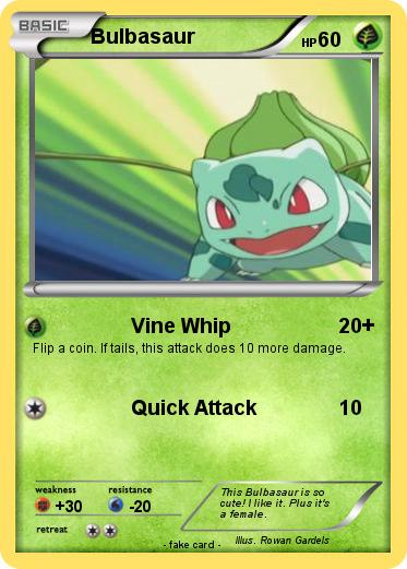 Pokemon Bulbasaur
