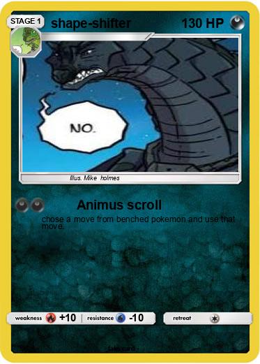 Pokemon shape-shifter
