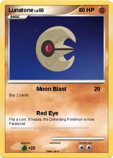 Pokemon Lunatone
