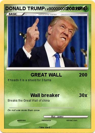 Pokemon DONALD TRUMP