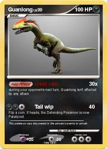 Pokemon Guanlong
