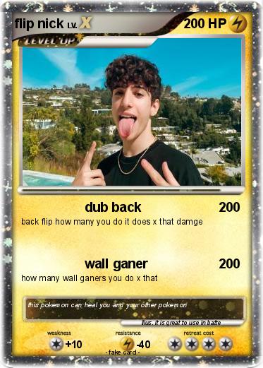 Pokemon flip nick
