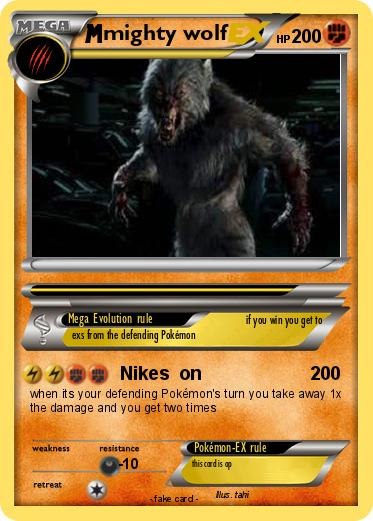 Pokemon mighty wolf