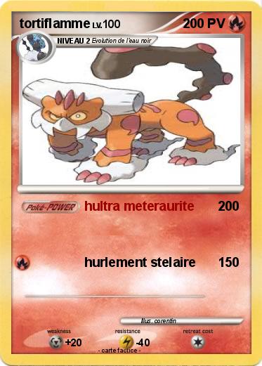 Pokemon tortiflamme