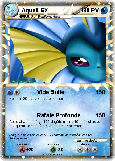 Pokemon Aquali EX