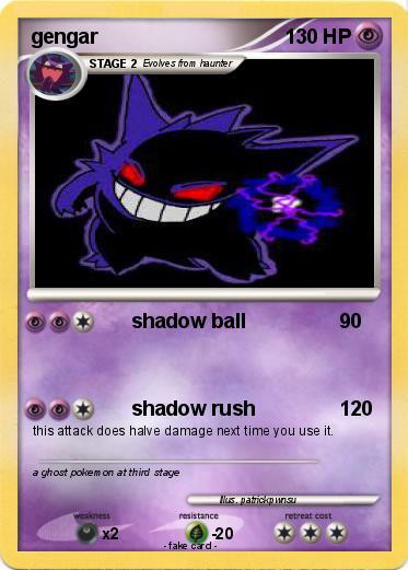 Pokemon gengar