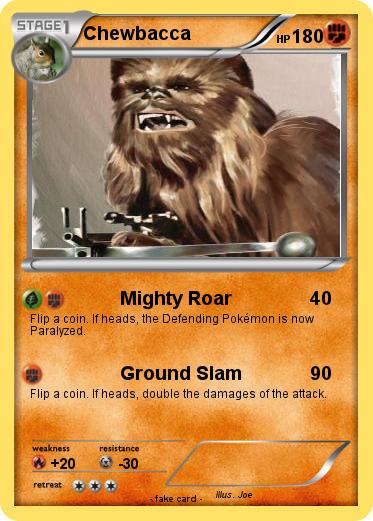 Pokemon Chewbacca