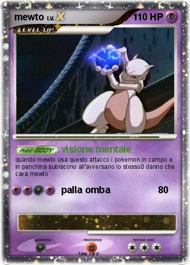 Pokemon mewto