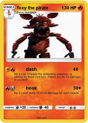 Pokemon foxy the pirate