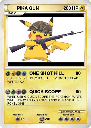 Pokemon PIKA GUN