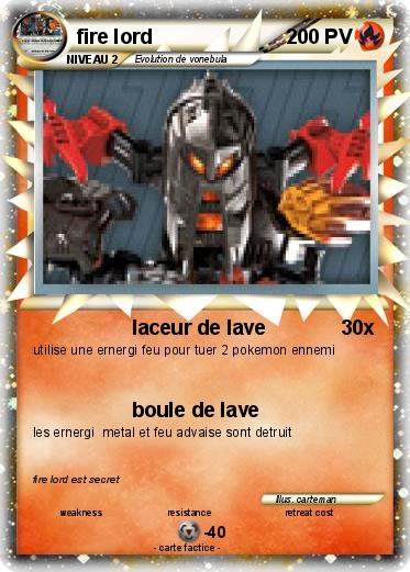 Pokemon fire lord