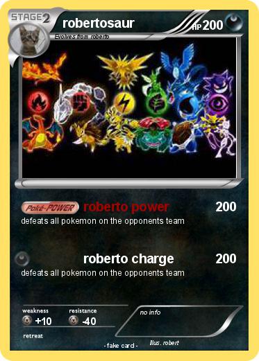 Pokemon robertosaur