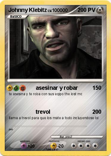 Pokemon Johnny Klebitz